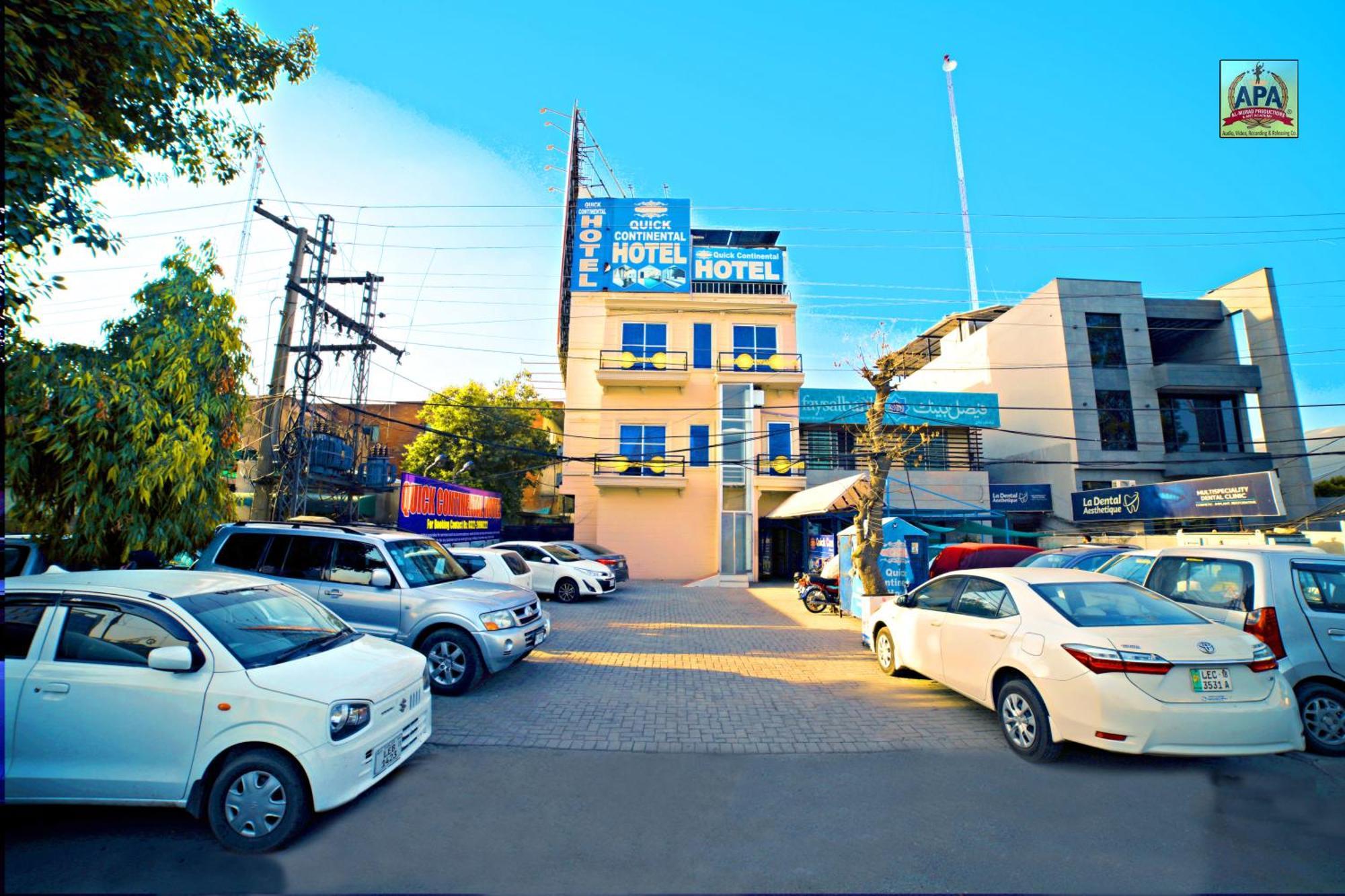 Quick Continental Hotel - Jail Road لاهور المظهر الخارجي الصورة